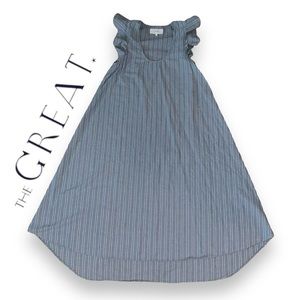 the GREAT. Chambray Midi Dress